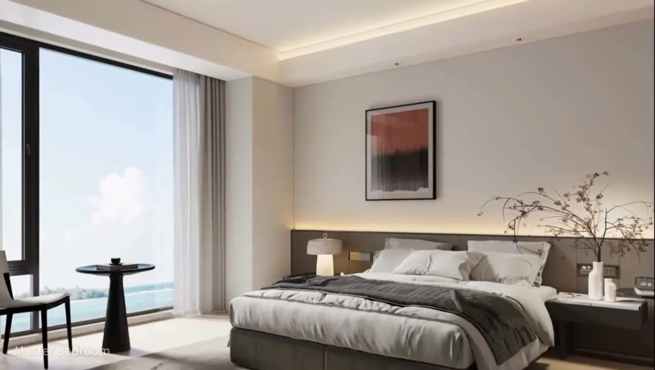 Proposed HYDE II master bedroom interior